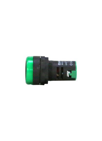 ไพล็อตแล้มป์ LED สีเขียว (12-24 VDC/AC)